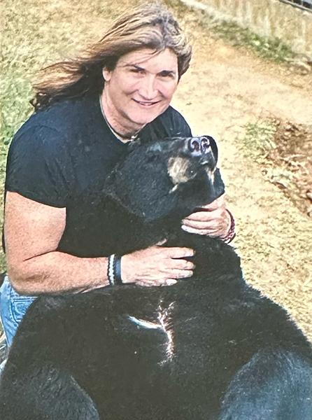 Scott with Bear at Sharkarosa Zoo