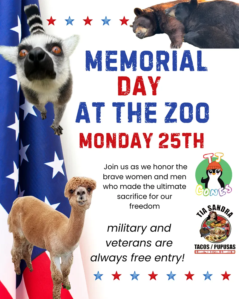 Memorial Day at the Zoo